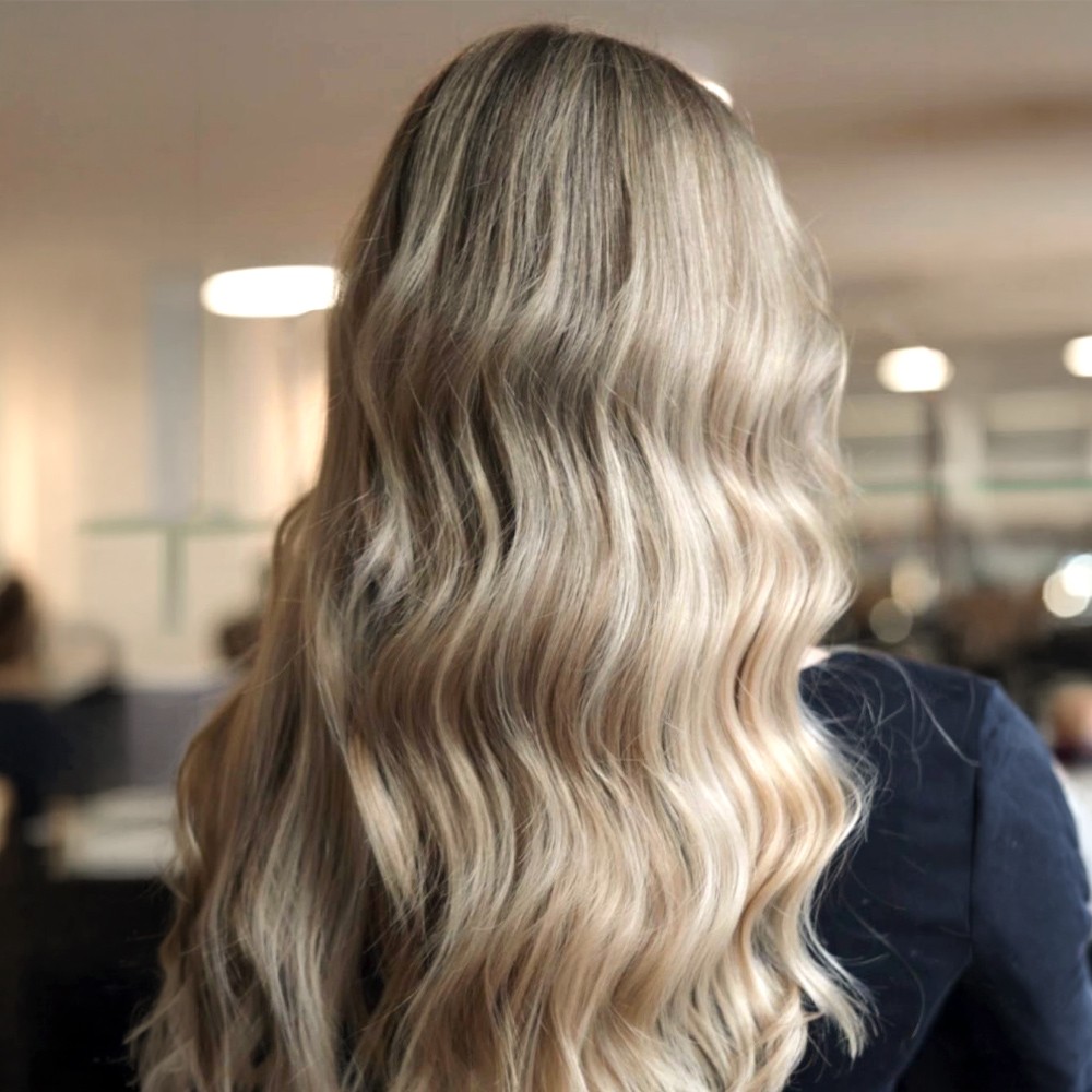 Amine Hairprofessionals Balayage Vergleich nachher
